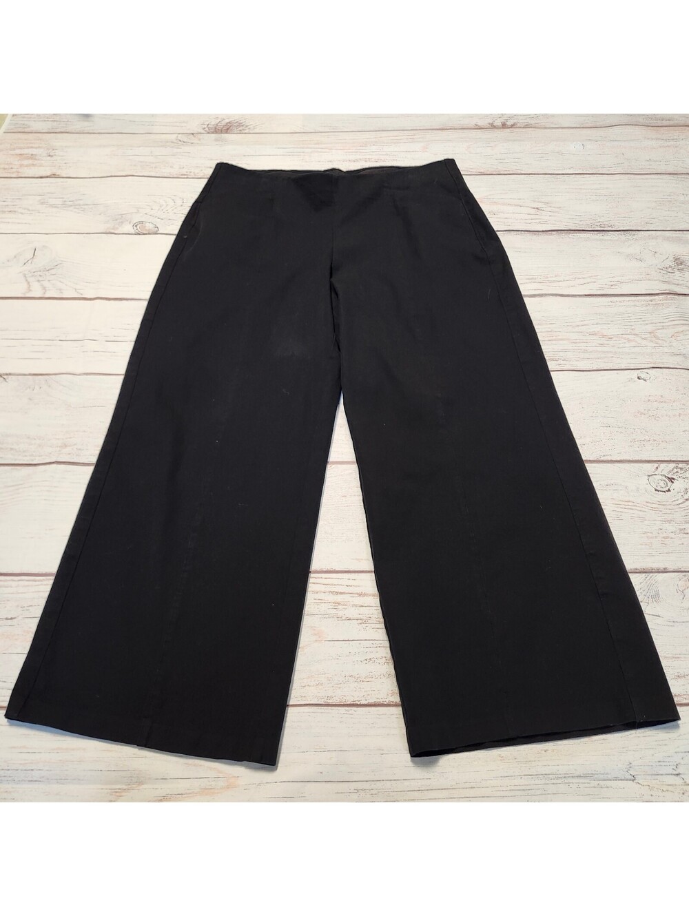 Old Navy High-Rise Pixie Wide Leg Pants Black XL